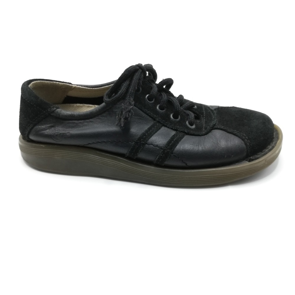 Dr. Martens Shoes Womens‎ Oxfords Black Suede Leather 8A70 Lace Up Casual 5